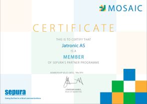 Jatronic blir medlem av Sepura Partner Program